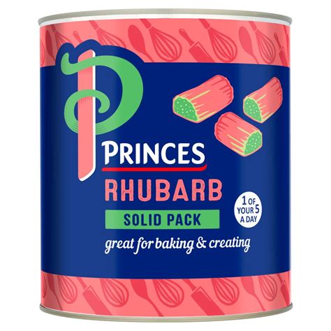 Princes Rhubarb Solid Pack 282kg Bestway Wholesale