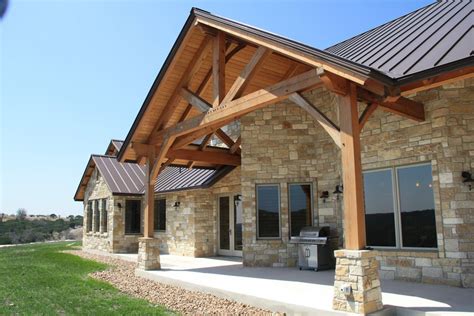 Timber Frame Home Hill Country Home Project Hill Country Homes
