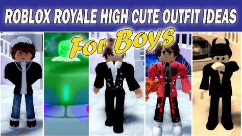 10 awesome roblox male outfits. Roblox Royale High Cute Outfit Ideas For Boys - 5 Royale ...
