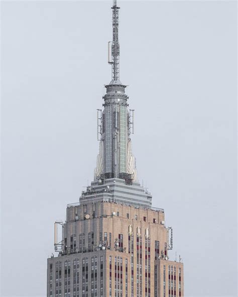 Empire State Buildings Art Deco Spire That Was Designed To Be A