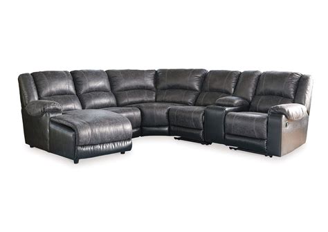 Nantahala 6 Piece Reclining Sectional With Chaise