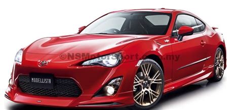 Toyota 86 Zn6 Front Skirt And Side Skirt Modellista Japan P1232902 Ns