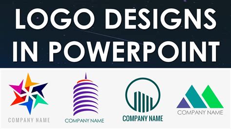 How To Design Logos In Powerpoint Youtube