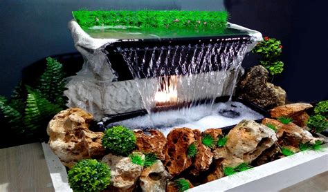 See more ideas about diy water fountain, fountains, diy water. How to make Beautiful Waterfall at home Very Easy / DIY ...