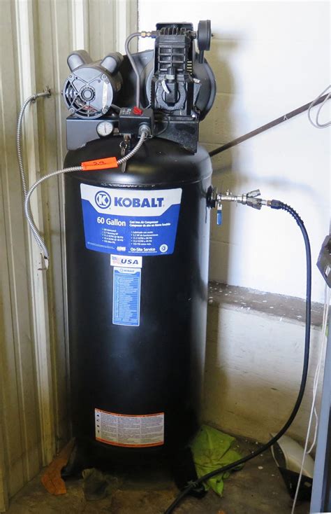 Kobalt 60 Gallon Oil Lubricated Cast Iron Air Compressor