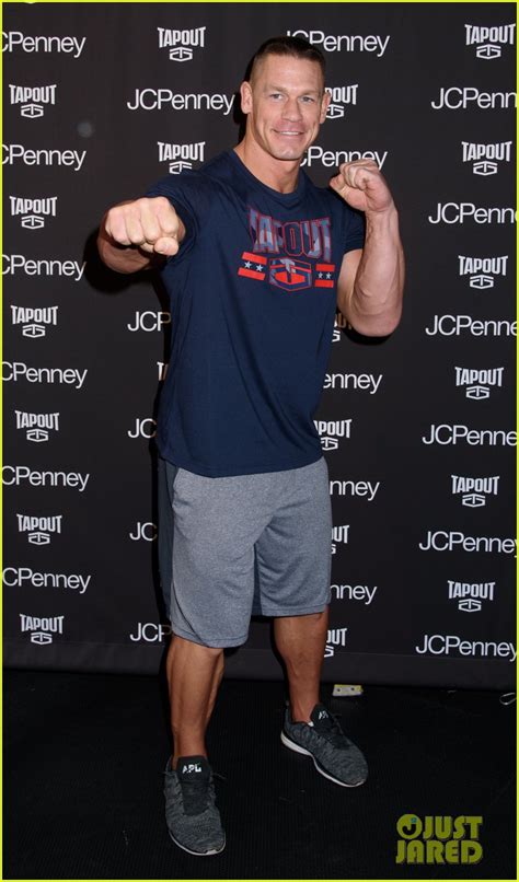 John Cena Flashes His Rock Hard Abs Bulging Biceps Photo