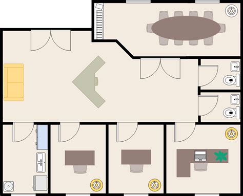 Office Building Floor Plans Examples