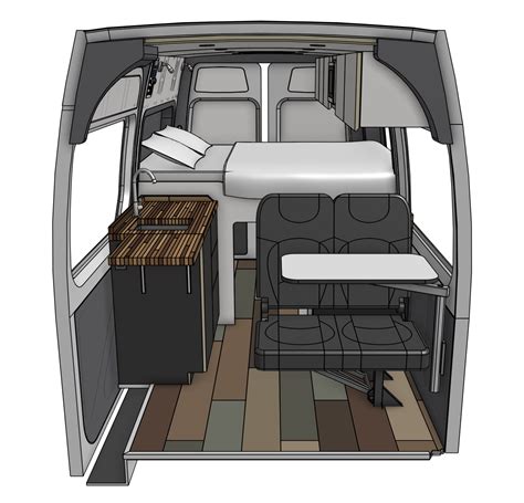 Vista 144 Sprinter Van Model — Custom Van Builder Vanlife Customs