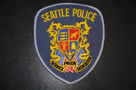 Seattle Police Patch King County Washington Current Issue Police