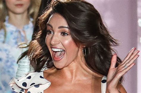 Michelle Keegan Very Fashion Show Actress Flaunts Assets In Sexy Plunging Dress Daily Star