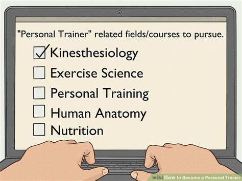 How To Become A Personal Trainer With Pictures Wikihow