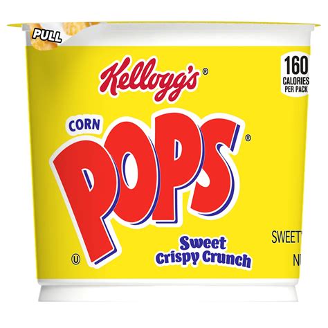 Kelloggs Corn Pops Original Cold Breakfast Cereal 9 Oz 6 Count