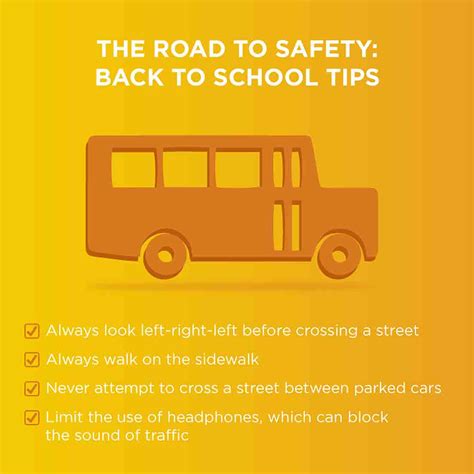 The Road To Safety Back To School Tips Cranford Nj Patch