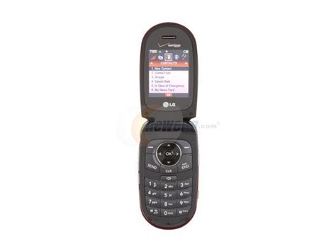 Refurbished Lg Vx8350 Red Verizon Pre Paid Cell Phone Without Contract