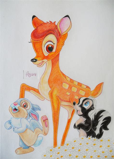 Bambi Maped Colorpeps Coloured Pencils Coloured Pencils Colored