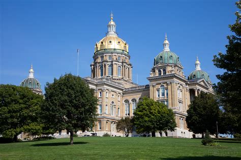 Iowa State Capitol Building Des Moines
