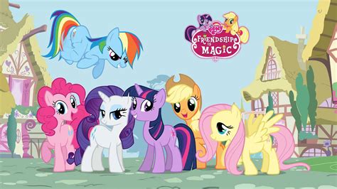 My Little Pony Friendship Is Magic Widescreen Background