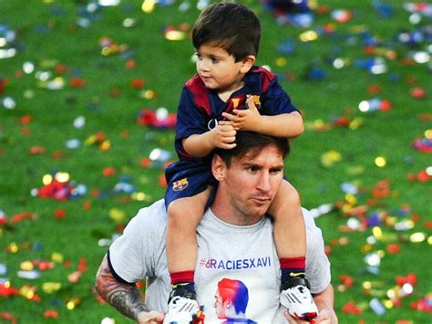 Messis Son Thiago Joins Barcelona Baby Team
