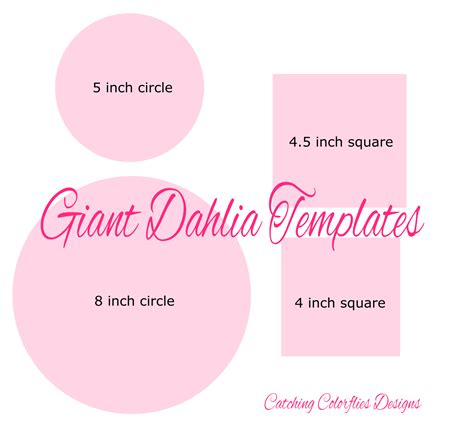 Cut the petals from the free template. Mama's Gone Crafty: DIY Giant Dahlia Paper Flowers- How to ...