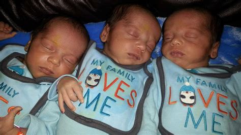 Identical Triplets Beautiful Baby Pictures Abc7 Chicago