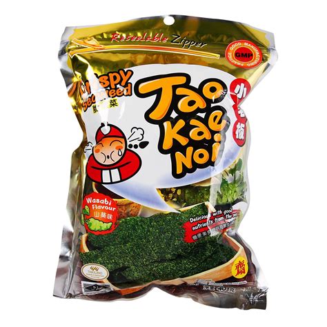 Tao Kae Noi Crispy Seaweed Wasabi Flavour 40g From Buy Asian Food 4U