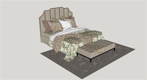 Classic Bed 3d Warehouse Vlrengbr