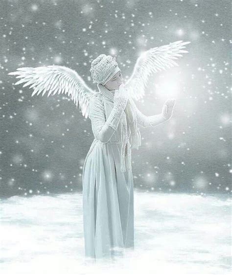 Snow Angel Angel Pictures Snow Angels Fantasy Art Angels