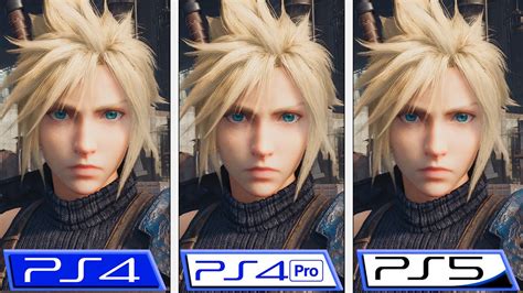 Veja Uma Comparação Gráfica De Final Fantasy Vii Remake No Ps4 Ps4 Pro
