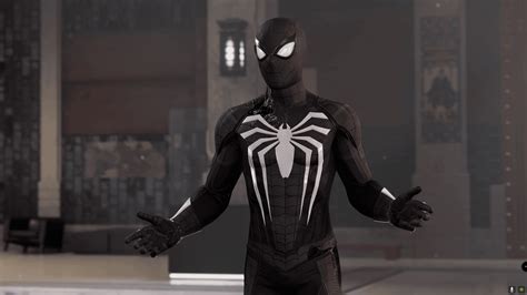 Marvels Spider Man Remastered Pc Mod Adds Black Suit Spider Man Mp1st