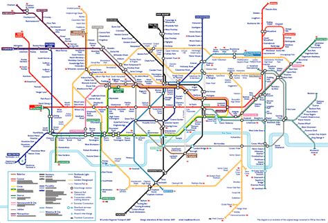 150th Anniversary Of The London Tube Map London Tube Map London