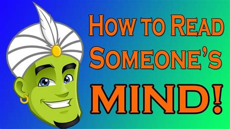 How To Read Someones Mind Fast And Easy Mind Reading Tricks Magic