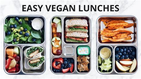 looking good easy vegan lunch box ideas opp plastic packaging