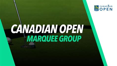 Ver Rbc Canadian Open Marquee Group Segunda Ronda Star