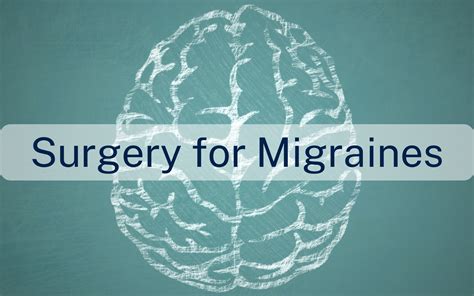 Surgery For Migraines Dr Lambru Headache Specialist