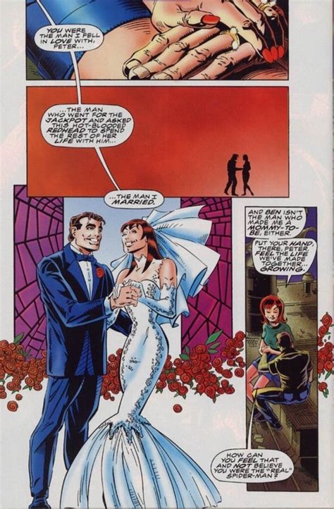 Hellz Yeah Mr And Mrs Spider Man Mary Jane During The Marriage Wasnt The Same