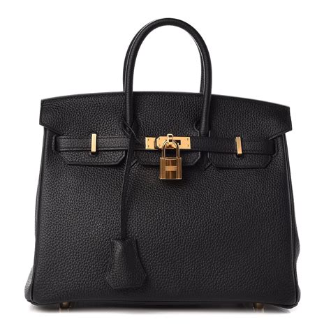 Displaying 1 to 11 (of 11 products). HERMES Togo Birkin 25 Black 318584