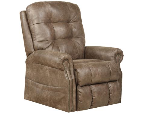 Catnapper Ramsey Power Lift Lay Flat Recliner With Heat And Massage In