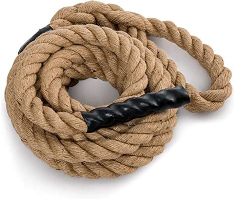 Gymax Climbing Rope 15 Strong Triple Strand Cordage