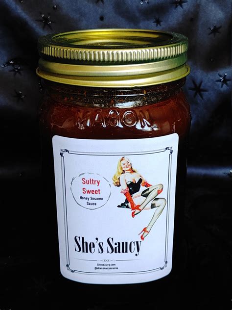 Shes Saucy Sauces Sultry Sweet Honey Sesame Sauce Etsy