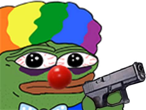 Sticker De Kermit03 Sur Honk Suicide Honkler Clown Memes Pepe Meme