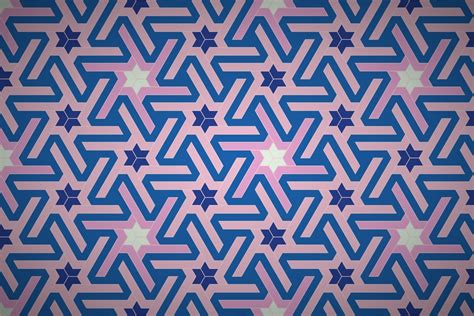 Free Japanese Tessellation Star Wallpaper Patterns