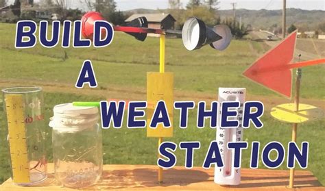 Build A Weather Station Activity Learning Outpost Weather Station