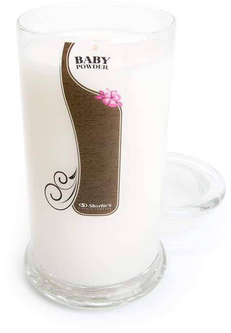 Baby Powder Candle Large White 165 Oz Highly Scented Jar Candle