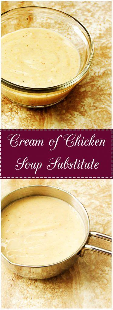 Italian parmesan pot pie with herb biscuit topping. Cream of Chicken Soup Substitute | Recipe | Cream of ...