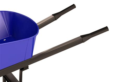 Steel wheelbarrows can handle anything from light to heavy loads and can last years. Bon Pro Plus 6 cu ft Single Tire 4 Ply Knobby Steel Handle ...