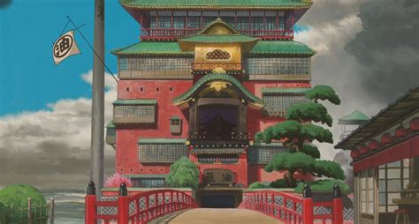 Film Capture In Spirited Away The Bathhouse Is The Core Setting Of Where Majority Of The Film