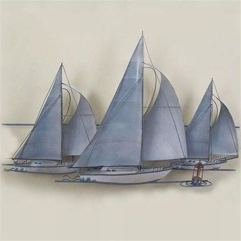 In The Master Stateroom Nautical Metal Wall Art Sailboat Wall Art