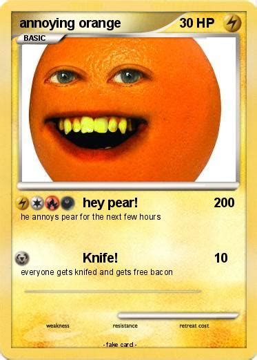 Pokémon Annoying Orange 1719 1719 Hey Pear My Pokemon Card