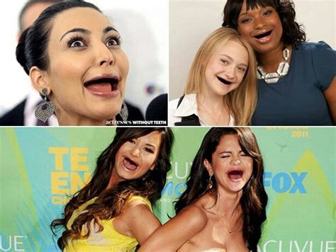 Actresses Without Teeth Lol Super Funny Actresses Teeth