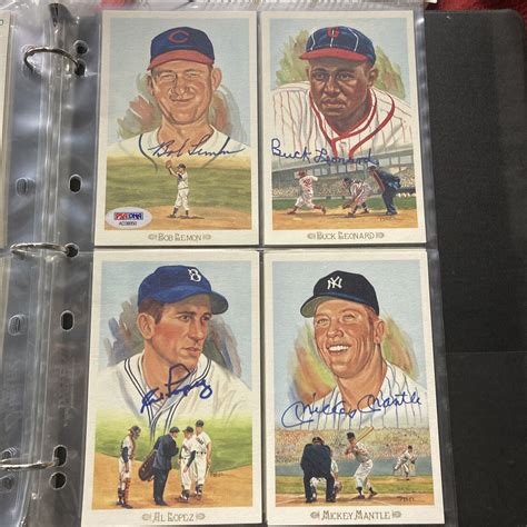 Rare 1989 Perez Steele Celebration Post Card Set Signed By All Living
